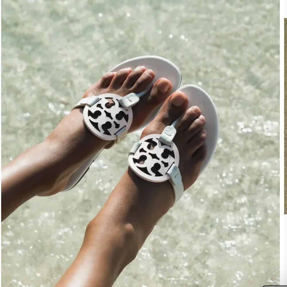 Like new Tory Burch Miller sandals